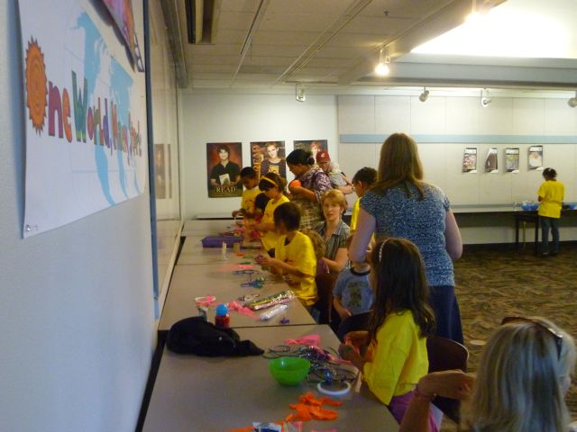 Making parade decorations